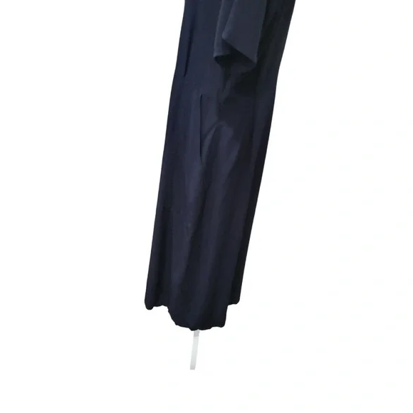 Flax by Jeanne Engelhart Women's Vintage Short Sleeve
Midi Dress Pockets Black L - Picture 14 of 16